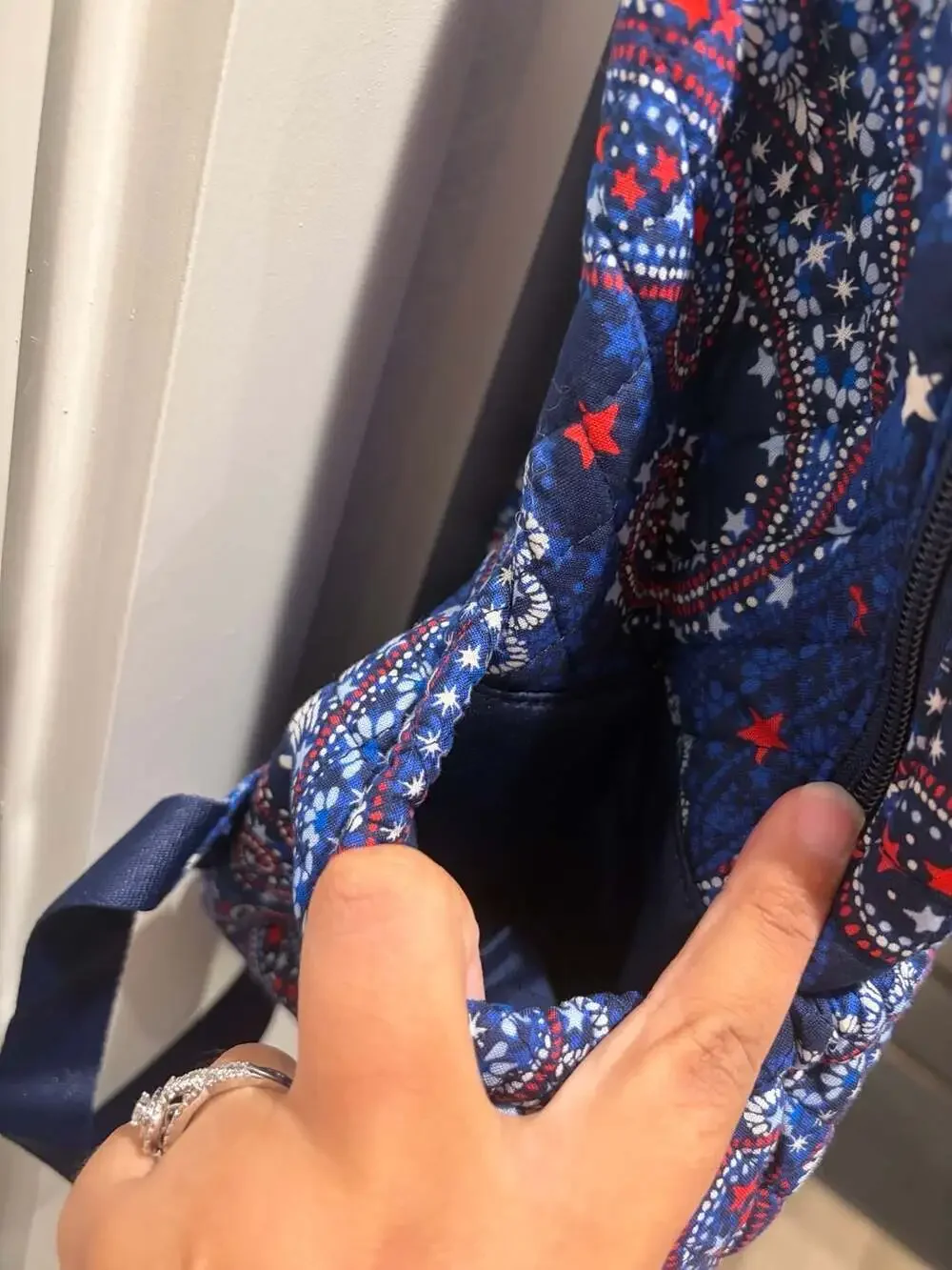 Vera Bradley Iconic Campus Backpack in Fireworks Paisley